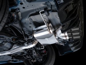 Honda Civic Type R Performance Exhaust - AWE Tuning - Cat Back Touring - Triple Diamond Black - `23-`27